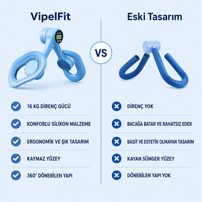 VipelFit™ Uyluk ve Pelvik Egzersiz Aleti